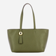 Torba shopper damska skórzana Furla Sfera M WB01384HSF0002810S1007 Zielona (800070325761) - obraz 2