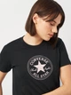 Футболка хлопковая женская Converse Chuck Patch Overlay Tee Wet Stone 10028412-001 XS Black (194435397375) - изображение 4