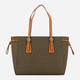 Torba shopper damska duża Michael Kors Voyager 30F8GV6T2B-200 Brązowa (800070270929) - obraz 2