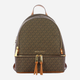 Plecak damski 11L Michael Kors Rhea 30S7GEZB1B-200 Brązowy (800070263181) - obraz 1