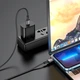 Кабель BOROFONE BX83 Type-C to Type-C Famous 60W silicone charging data cable 3A 1m Black (6974443386448) - изображение 3
