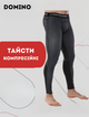 Компрессионные штаны леггинсы тайтсы Domino KC210-11 (полиэстер, спандекс, L, серый) - изображение 1