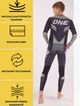 Костюм компресійний чоловічий рашгард лонгслів та штани VNM 9522-9622 (поліестер, еластан, XL, Зелений-чорний) - зображення 2