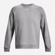 Bluza bez kaptura męska Under Armour UA Rival Fleece Crew 1379755-025 L Szara (196884798734) - obraz 5