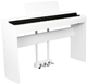 Pianino cyfrowe MusicMate MM-P60-W PureHarmony (5904119284113) - obraz 2