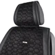Премиум накидки для передних сидений BELTEX BX81150 Monte Carlo black 2шт. - изображение 2