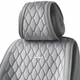 Комплект премиум накидок для сидений BELTEX BX84200 New York grey - изображение 2