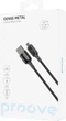 Кабель Proove Dense Metal Micro USB 2.4A 1 м Black (504970001) - изображение 5
