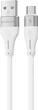 Кабель Proove Soft Silicone Micro USB 2.4A 1 м White (492050003) - изображение 1