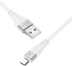 Кабель Proove Soft Silicone Micro USB 2.4A 1 м White (492050003) - изображение 3