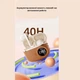 Беспроводные Hi Fi стерео наушники Auriculares с Bluetooth водонепроницаемая гарнитура + чехол с индикатором заряда, коричневый (99561732) - изображение 8