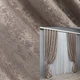 Комплект готових штор VR-Textil Жакард Sultan YL № 1669ш Какао 100х270 см 2 шт (31-742) - зображення 1