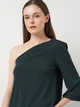 Футболка женская Zara 1165/466 S Зеленая (01165466933022) - изображение 4