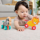 Набір іграшок Fisher-Price Дерев'яні тварини для штовхання JFN19 (0194735301904) - зображення 3