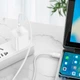 Кабель Hoco X96 (Type-C to Type-C, потужність 60W, 3А, довжина 1 м, кабель для заряджання, швидка зарядка) - Білий - зображення 2