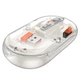 Беспроводная мышь Hoco GM35 (Bluetooth или 2.4G, 300 мАч, 5 кнопок, бесшумная, 7 дней работы) - Серый - изображение 3