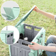 Тележка для пикника складная на 8 колес с складным ящиком Easy Camping EC-0978 Green - изображение 10