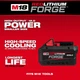 Аккумулятор MILWAUKEE M18 FB8 FORGE™ 8.0 Aч - изображение 5