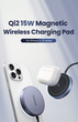 Зарядний пристрій UGREEN W703 Qi2 15W Magnetic Wireless Charging Pad для iPhone 1.5м (2000153) - зображення 2