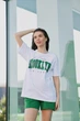 Футболка женская UMON oversize "Brooklyn" XXL белая (М130.4) - изображение 1