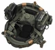 Балістичний шолом каска FAST Helmet NIJ IIIA оливковий+Тактичні навушники M32+кавер - изображение 5