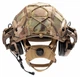 Балістичний шолом каска FAST Helmet NIJ IIIA Койот Тактичні навушники M32 + Ліхтарик - зображення 4