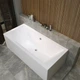 Ванна акриловая Helmken Alvaro 175x80 см (1E957E5557) комплект 2 в 1: прямоугольная ванна, ножки - изображение 5