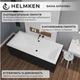 Ванна акриловая Helmken Alvaro 175x80 см (R027P77402) комплект 5 в 1: прямоугольная ванна, ножки, Черный подголовник, Черная фронтальная и боковая панель - изображение 12