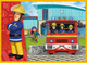 Пазли 4 в 1 Хоробрий пожежник Сем. Prism A&D Fireman Sam 34387 (Trefl) - изображение 4