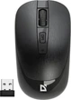 Компьютерная мышь Defender Wave MM-995, USB, оптический (датчик Pixart 3065), 1600 DPI, 3 кнопки, 1xAA Black - изображение 1
