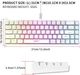 Клавіатура дротова HXSJ V200 White - зображення 9