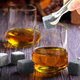 Кубики для віскі Whiskey Stone, 9 штук у мішечку, що охолоджують для напоїв без розведення водою - зображення 2