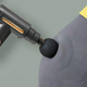 Массажер для тела перкуссионный, 4 насадки, Gun Massager, Серый / Массажный пистолет / Перкуссионный массажер - изображение 2