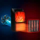 Обогреватель 900Вт, Flame Heater 2 W-012 / Электрический мини-камин / Портативный обогреватель в розетку - изображение 2