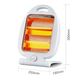 Обогреватель кварцевый 800 Вт, Heater MS 5952 QH / Настольный электрический обогреватель / Электрообогреватель - изображение 9
