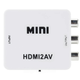 Переходник с HDMI на AV, 1080P, RCA тюльпаны / Конвертер разветвитель видеосигнала / Адаптер видеосигнала - изображение 6