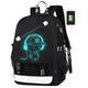 Шкільний рюкзак для хлопчика з USB, (46х30х15 см) FORTNITE / Підлітковий рюкзак, що світиться, для школи - зображення 5