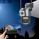Уличная IP камера видеонаблюдения 4Мп, SC03 V380pro, под сим карту 4G / Камера видеонаблюдения поворотная - изображение 3