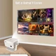 Проектор Magcubic L018 4K с пультом: Android 11, 650 ANSI, 20 000:1, HDR10, Wi-Fi 6 + Bluetooth 5.2, поддержка AirPlay и Miracast, автоматическая коррекция Keystone, до 300" - изображение 12