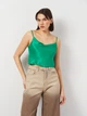 Футболка женская Zara 1165/374 XS Зеленая (01165374500019) - изображение 1