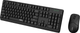 Комплект беспроводной Rapoo X1500 Black - изображение 3
