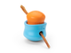 Игрушка для собак West Paw Zogoflex Toppl для лакомства 8 см Салатовый (ZG083GRN) - изображение 5