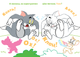 Tom and Jerry. Наліпи та розмалюй. Як же весело! (9786175232453) - изображение 3