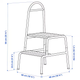 Табурет-ступенька BASINGEN IKEA 005.573.67 - изображение 5