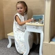 Спальник для малюків Little Love утеплений XS 74/80 см (6-12 міс) Гусеняткова ніжність з білими манжтами - зображення 5