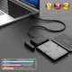 Адаптер Fideco с питанием для 2.5"/3.5" SATA HDD/SSD USB 3.0 Черный (FMC1PA0SA1PB 2674) - изображение 4