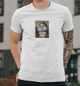 Мужская футболка B&C Collection с принтом F**k Mona Lisa M Белый - изображение 1