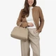 Сумка женская кожаная тоут средняя Regina Notte Tote 3840 Светлый тауп - изображение 2