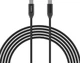 Кабель Choetech ХСС-1036 USB-C to USB-C PD3.1 240 Вт 2 м Black (43-00126) - зображення 2