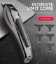 Аккумуляторная машинка триммер для стрижки волос и бороды с USB и LED дисплея VGR V-070 Pro Черный + Масло - изображение 5